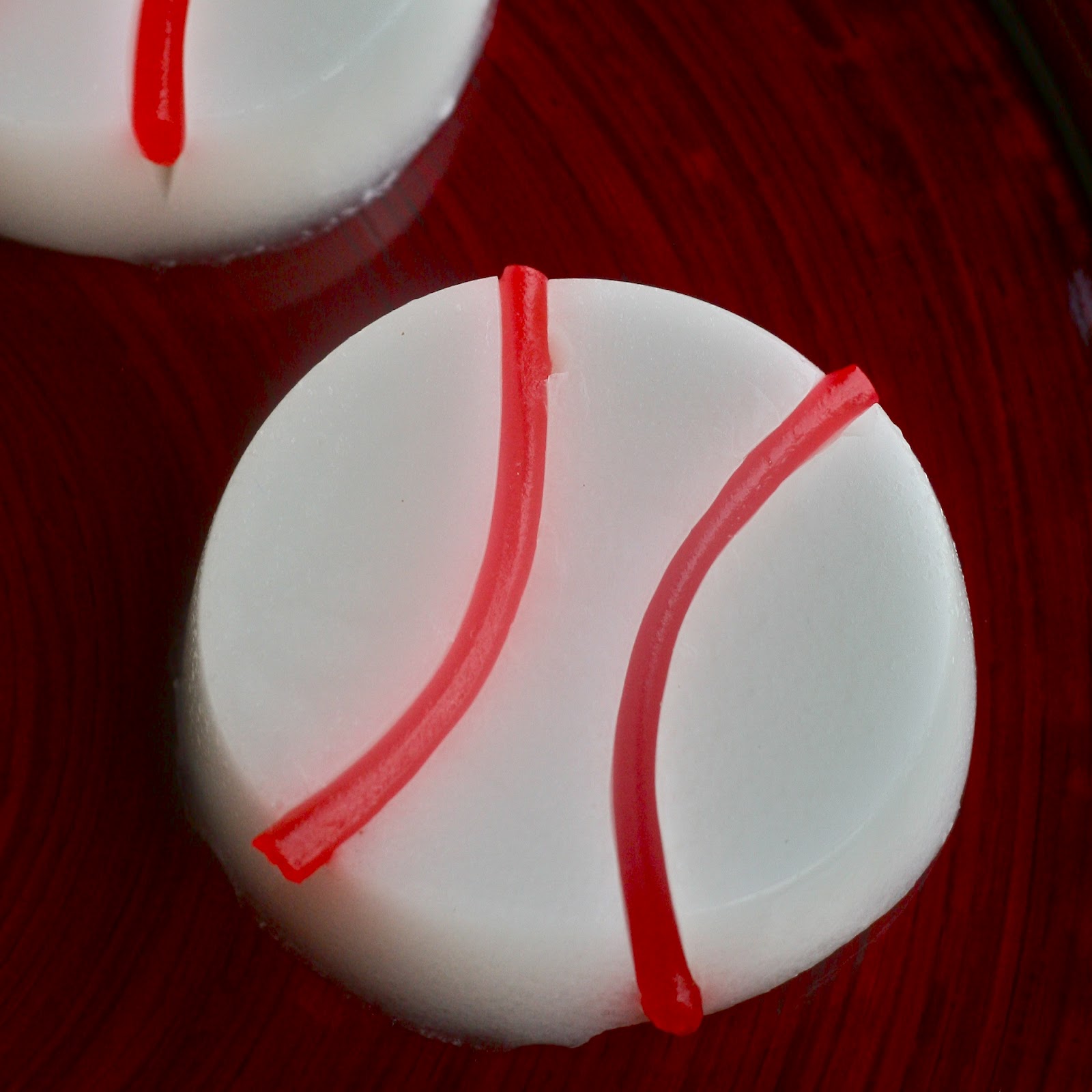B is for: Baseball Jello Shots - e is for eat