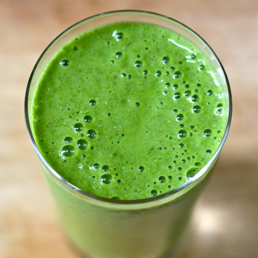 G is for: Green Monster Smoothie - e is for eat