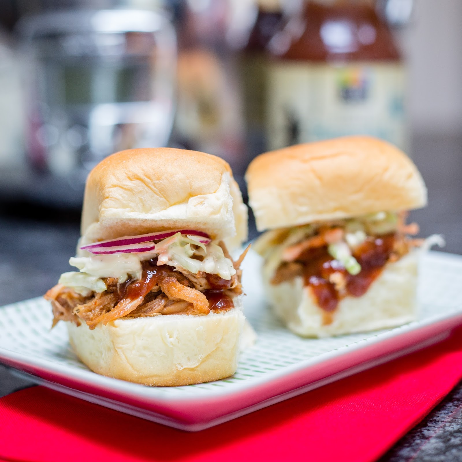 Apple Cider Pulled Pork Sliders, and Ninja 3-in-1 Cooking System