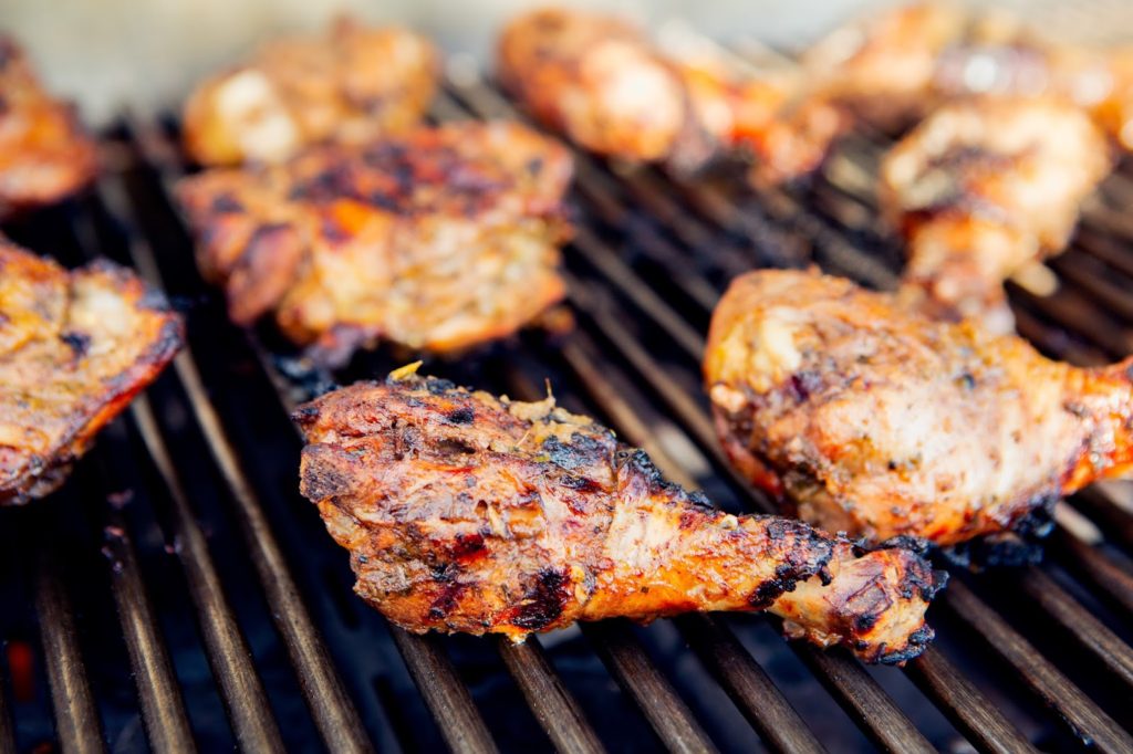 J is for: Jamaican Jerk Chicken - e is for eat