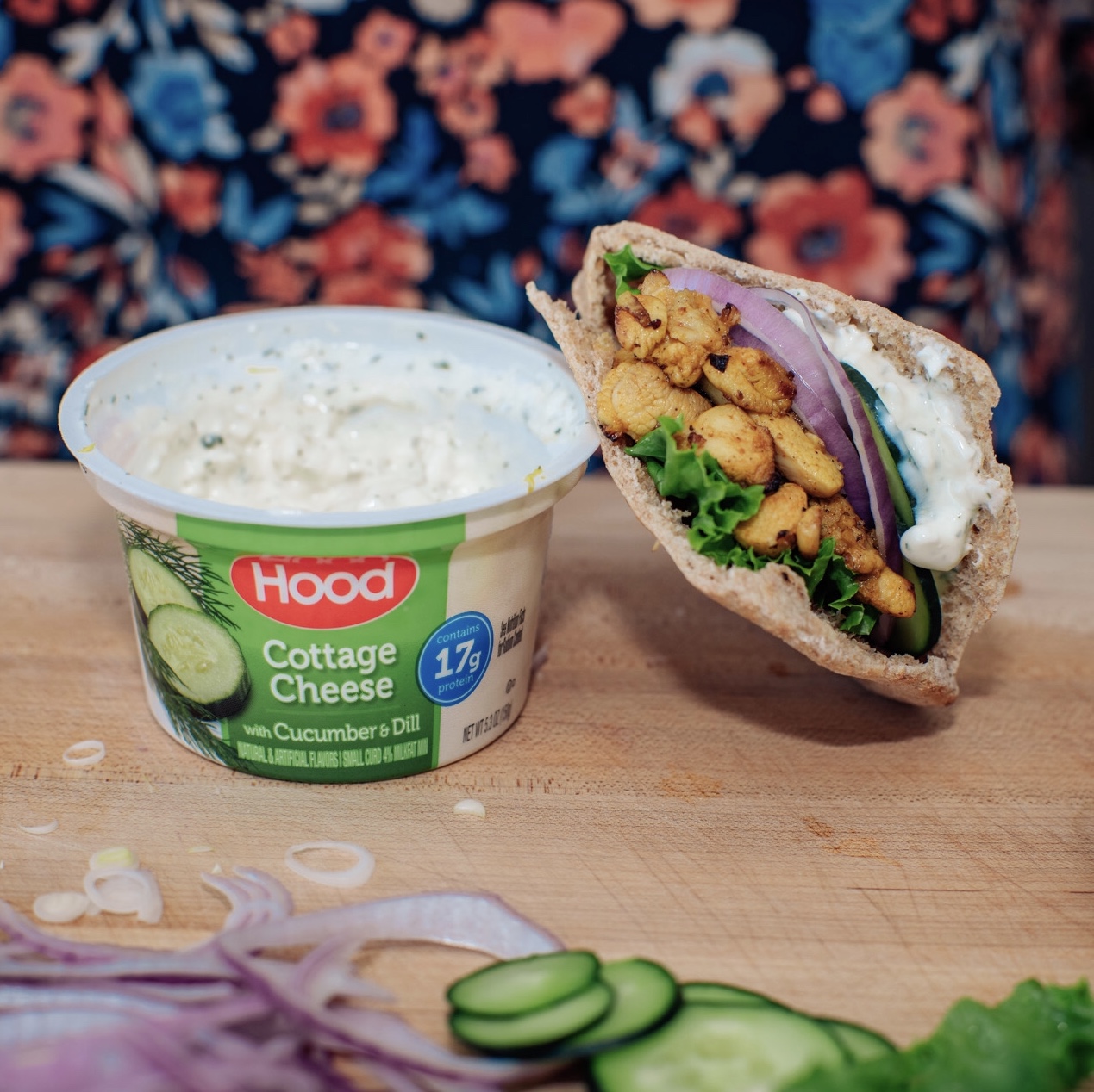 W Is For Wraps With Hood Cottage Cheese Quick Chicken Shawarma