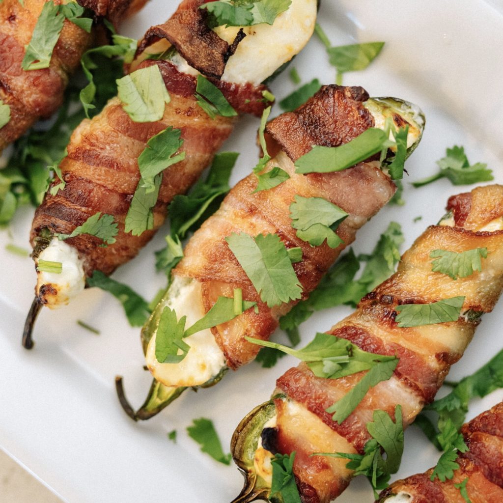 Bacon wrapped jalapeno poppers in the air fryer