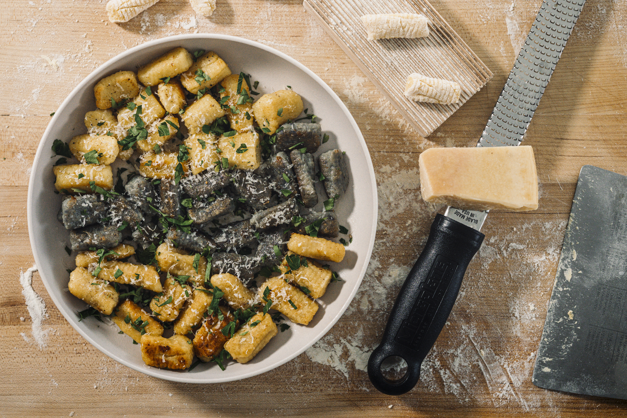 G is for: Gnocchi 3 Ways {Ricotta, Potato & Garbanzo Bean ...