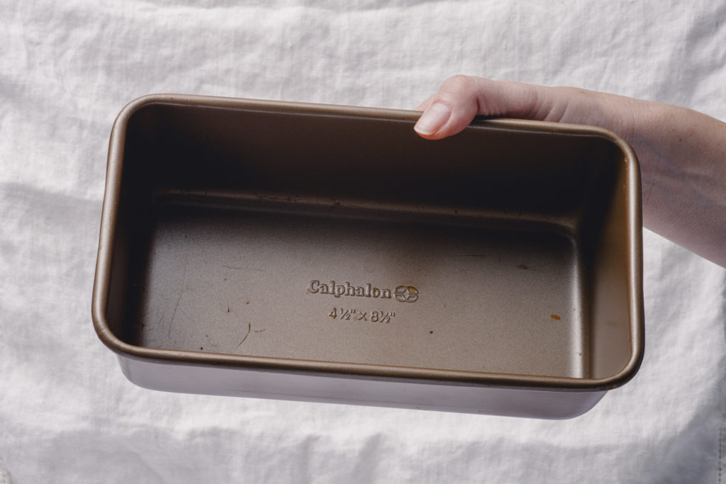 use a loaf pan to make smaller lasagna servings