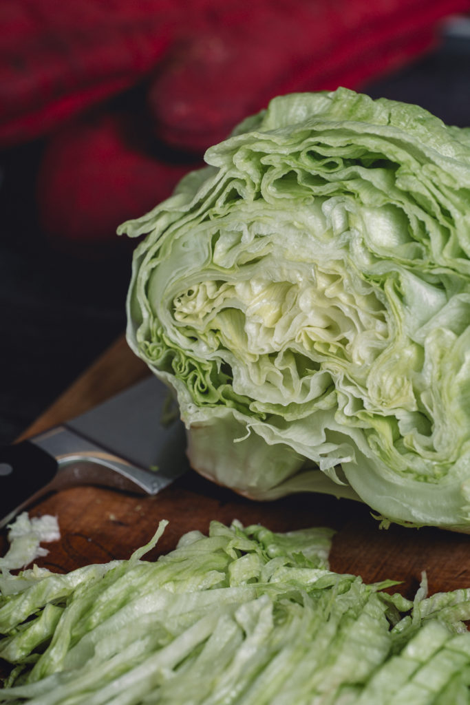 shredded lettuce