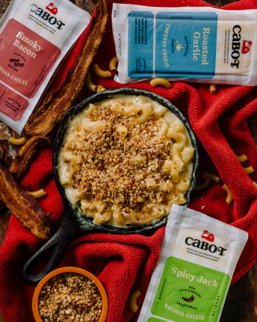 cabot extra sharp white cheddar mac and cheese